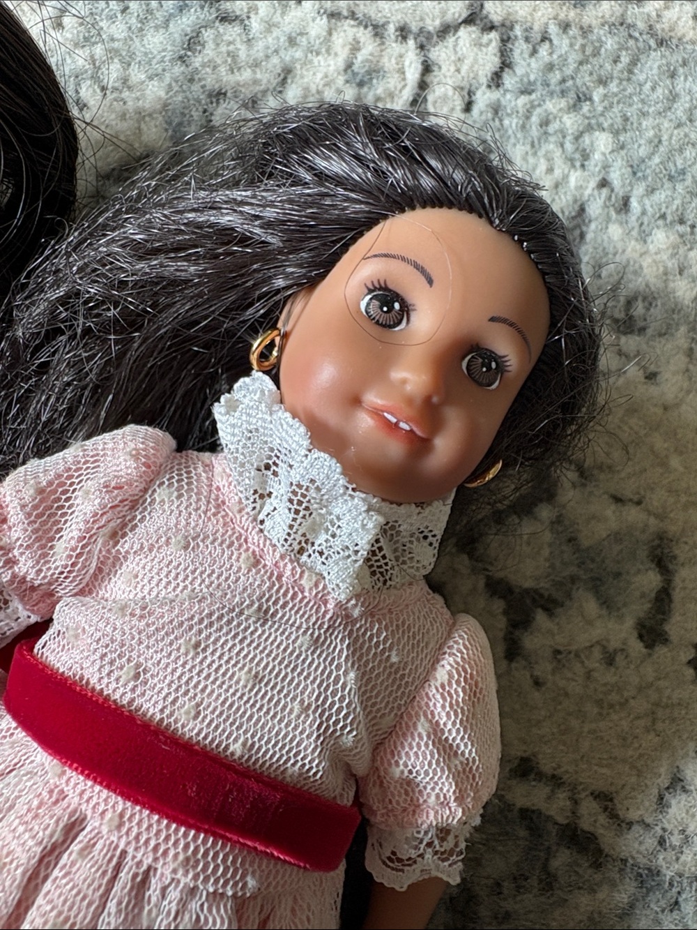 American girl mini doll Fashion Doll Pair — Pink Lace Dress - Picture 3 of 6